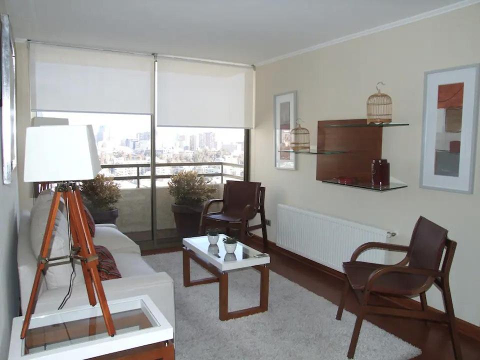 Depto Barrio Bellavista Turismo Clinicas Aire Acondicionado Apartment Santiago de Chile Bagian luar foto